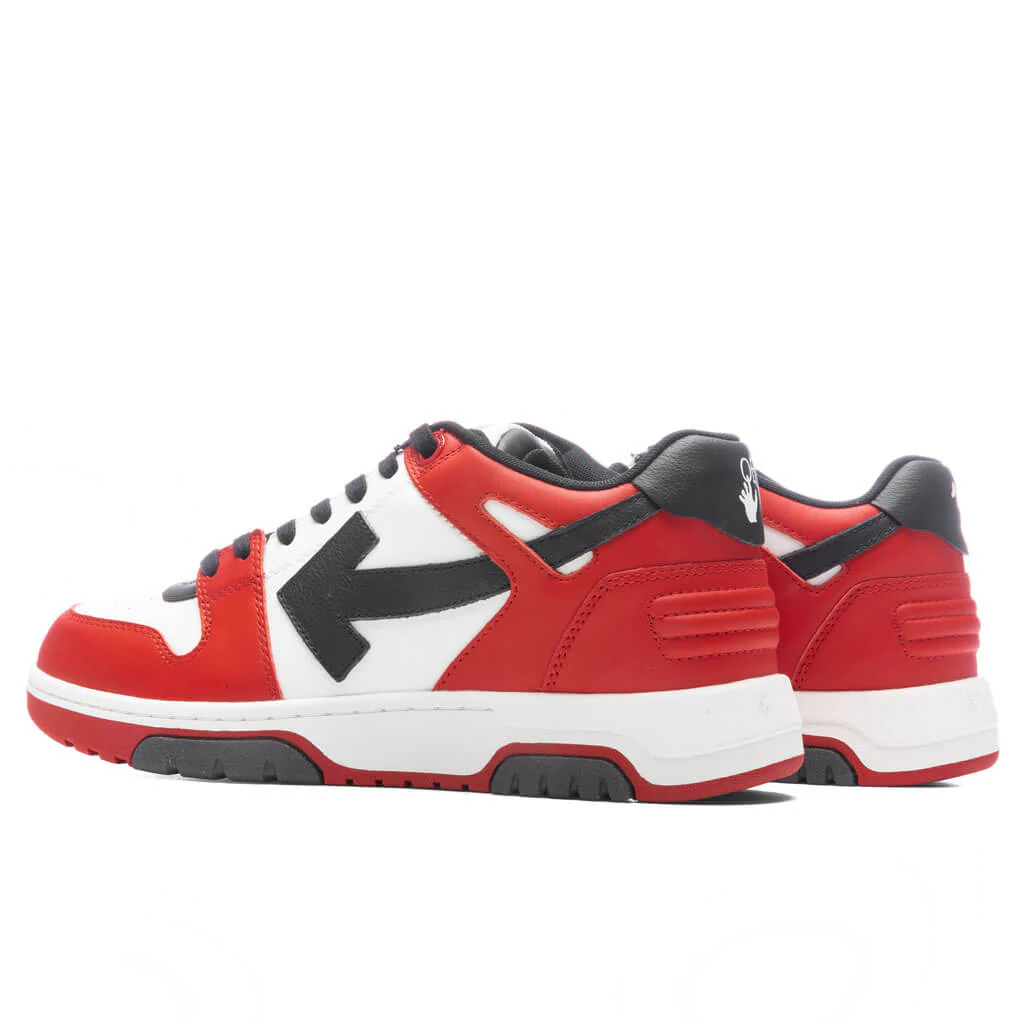 Out Of Office Calf Leather - Red/Black - Image 3