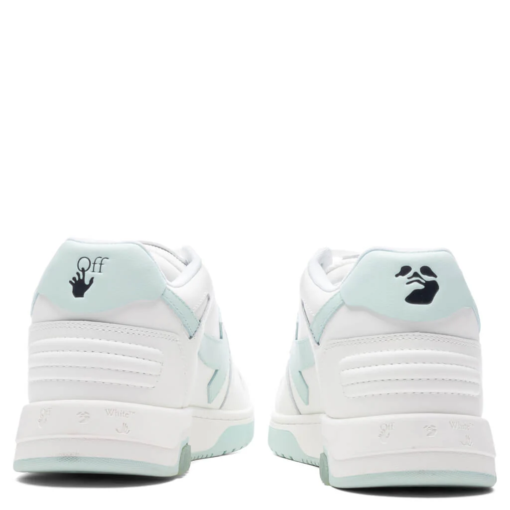 Out of Office Calf Leather - White/Mint - Image 4