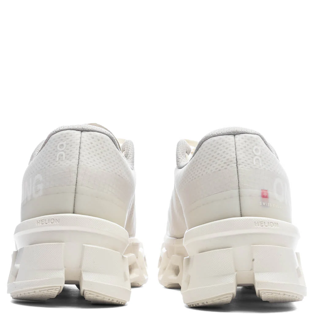 On x INVINCIBLE Women's Cloudmonster 2 'Deconstructed Perfection' - Ivory/White - Image 4