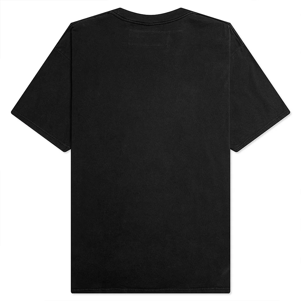 Burns Much Brighter S/S T-Shirt - Sun Faded Washed Black - Image 2