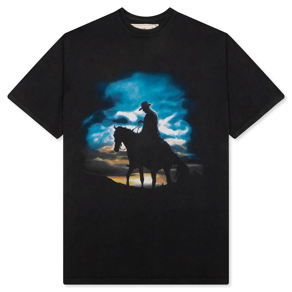 Harvest Moon T-Shirt - Washed Black