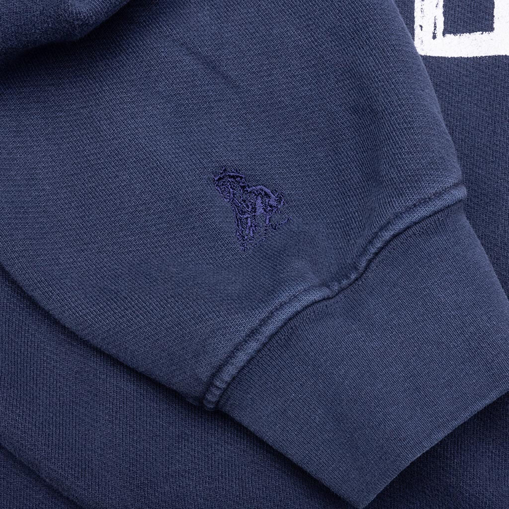 Mustang Cross Sweatshirt - Washed Navy - Image 5