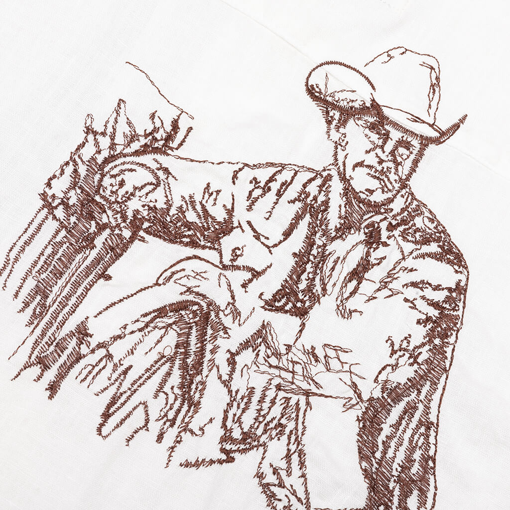 Remember Me Camp Shirt - Ivory - Image 4