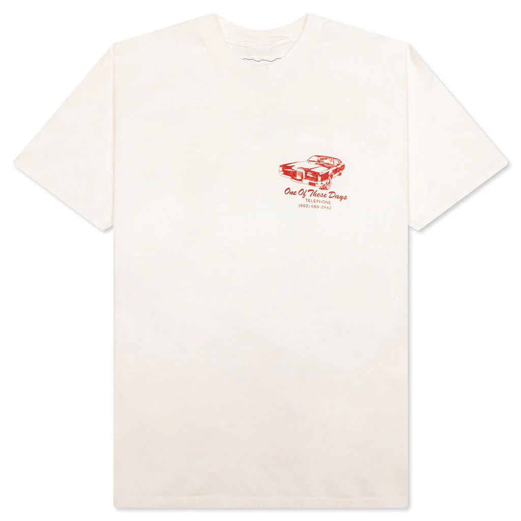 Tire Service T-Shirt - Bone