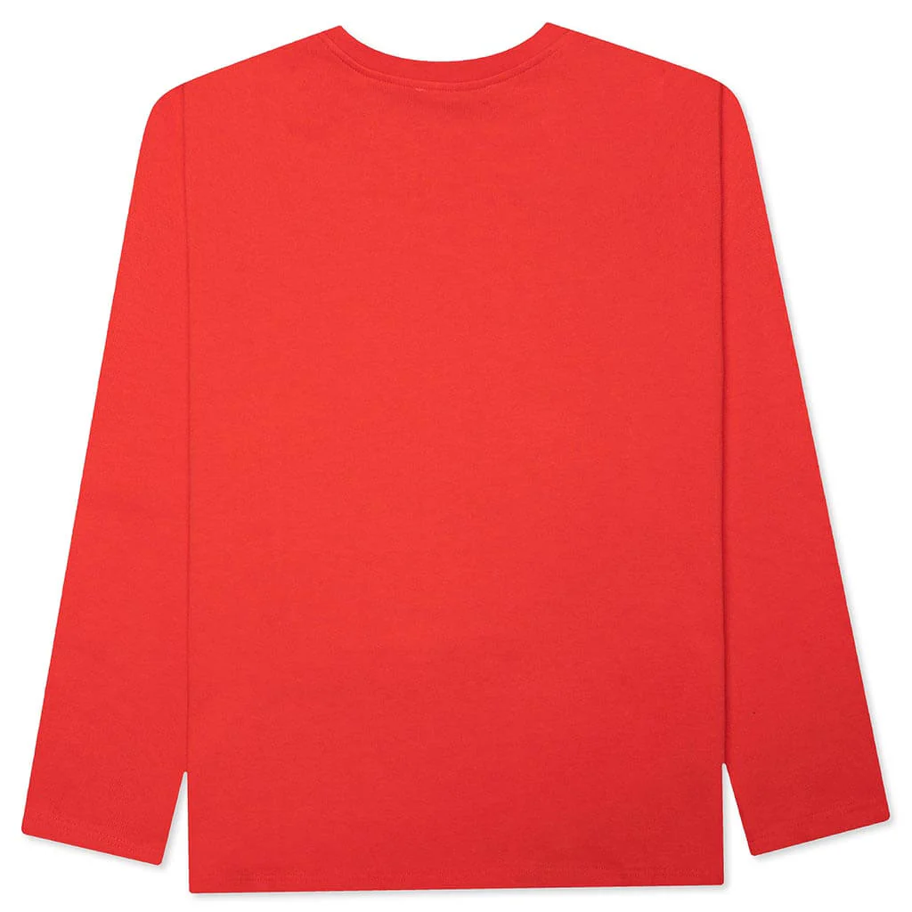Oversized Planet L/S T-Shirt - Infrared - Image 2