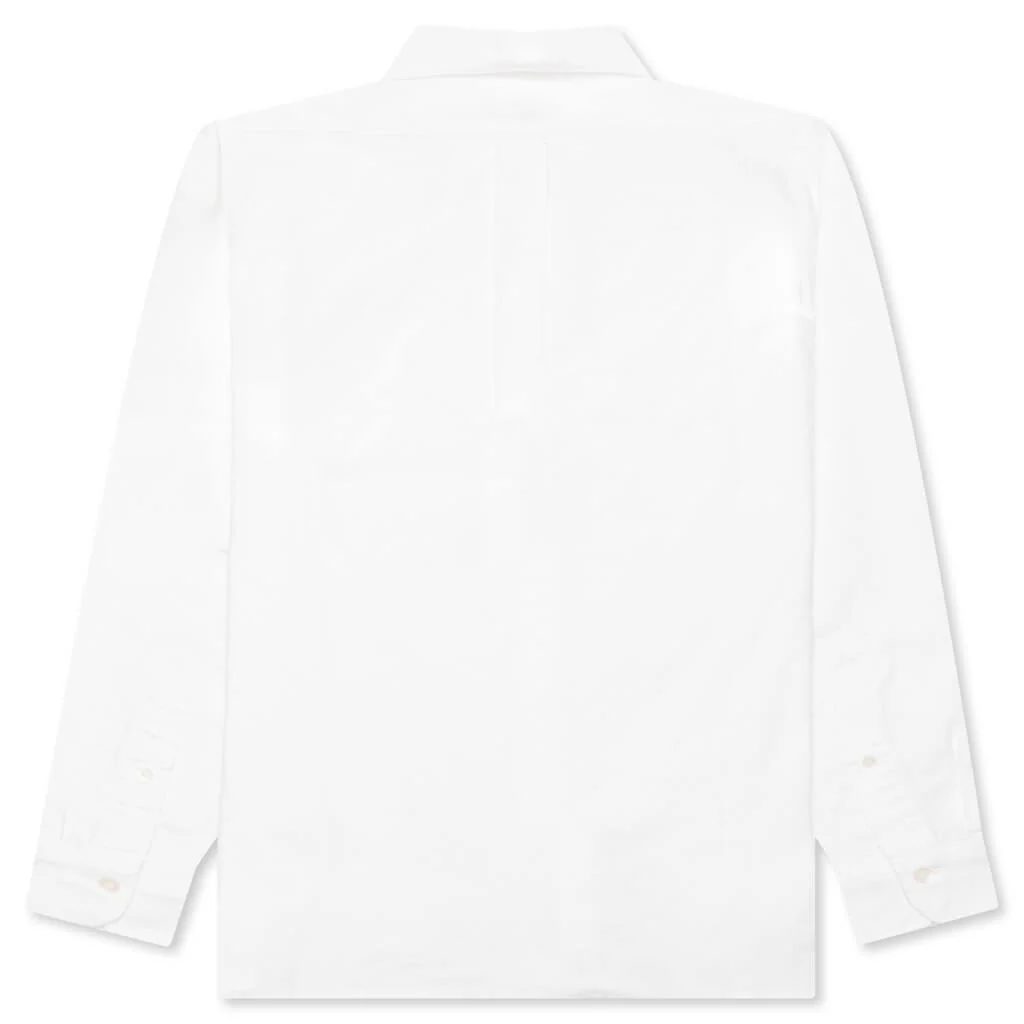Oxford B.D L/S Shirt - White - Image 2