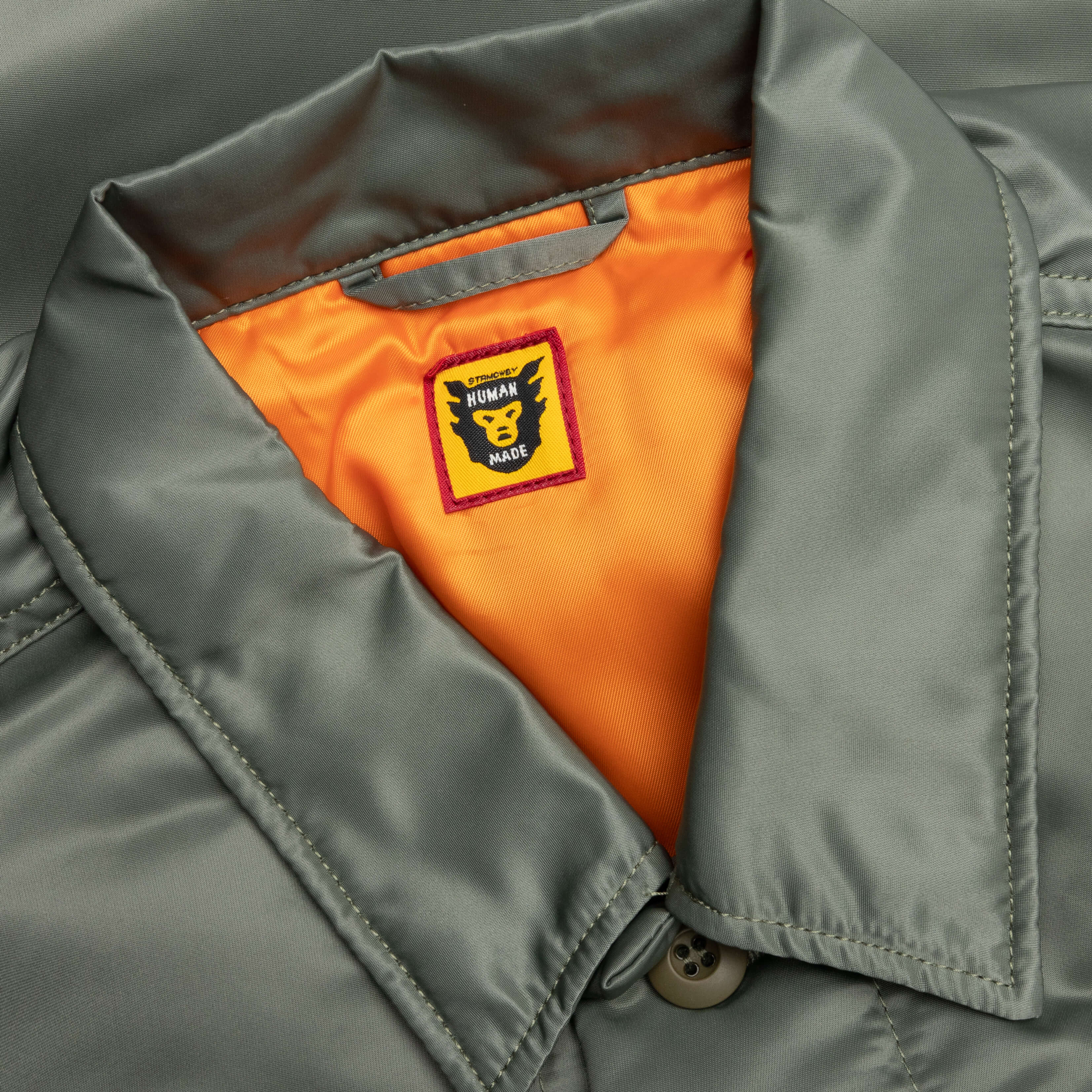 Padded CPO Shirt - Olive Drab - Image 3