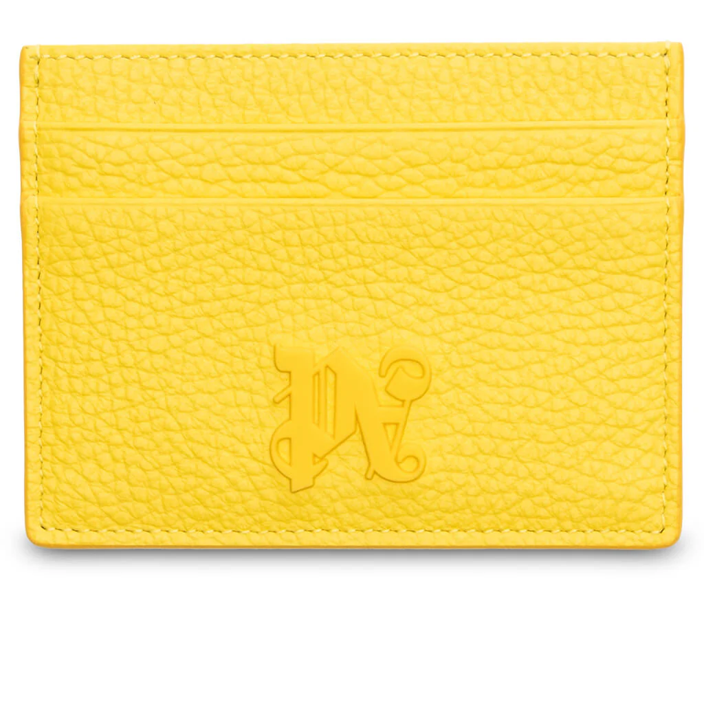 Monogram Cardholder - Yellow