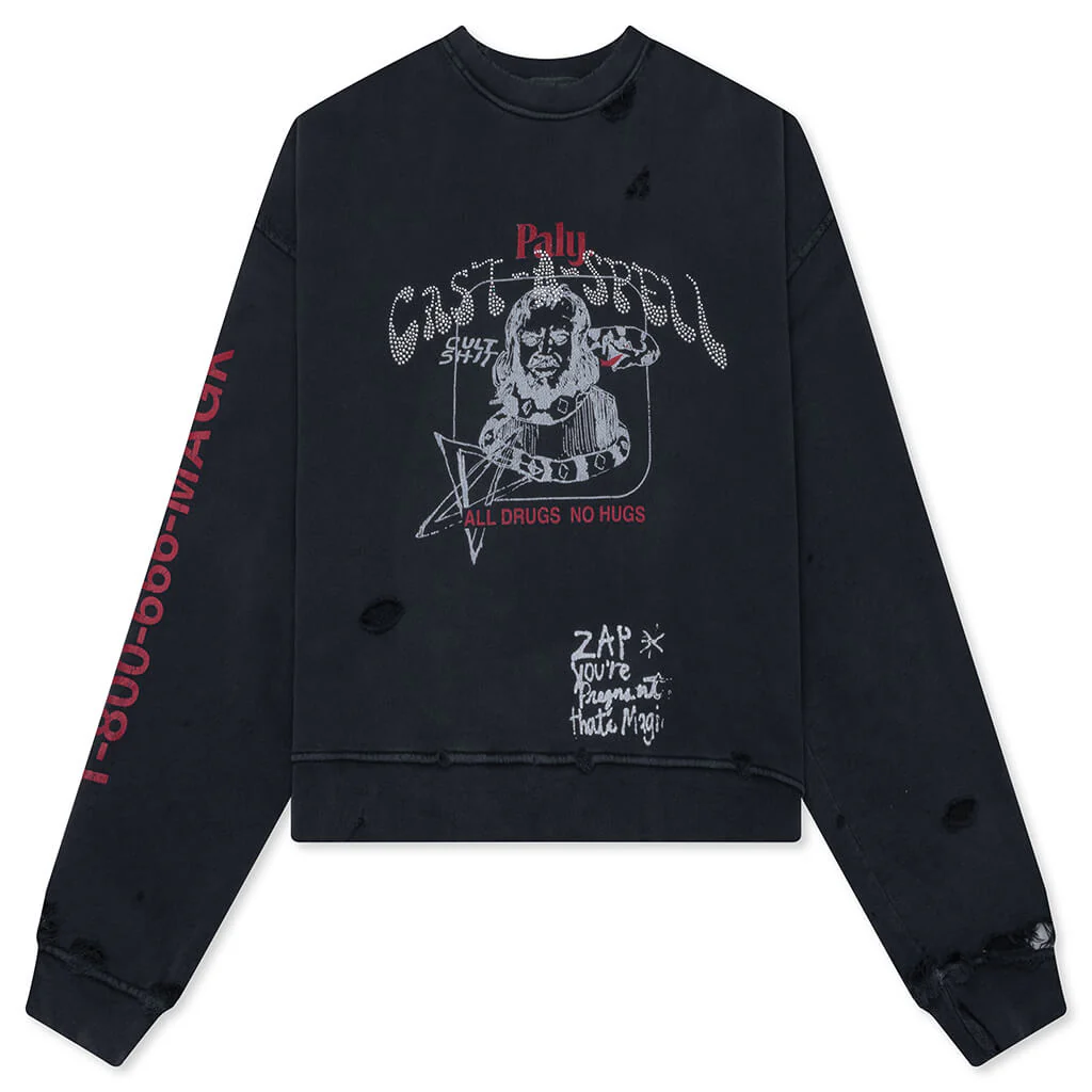 Cast-A-Spell Crewneck - Black