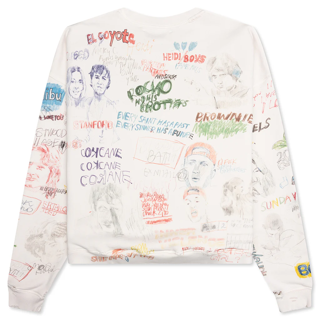 Good Times Are Over 2.0 Crewneck - Vintage White - Image 2