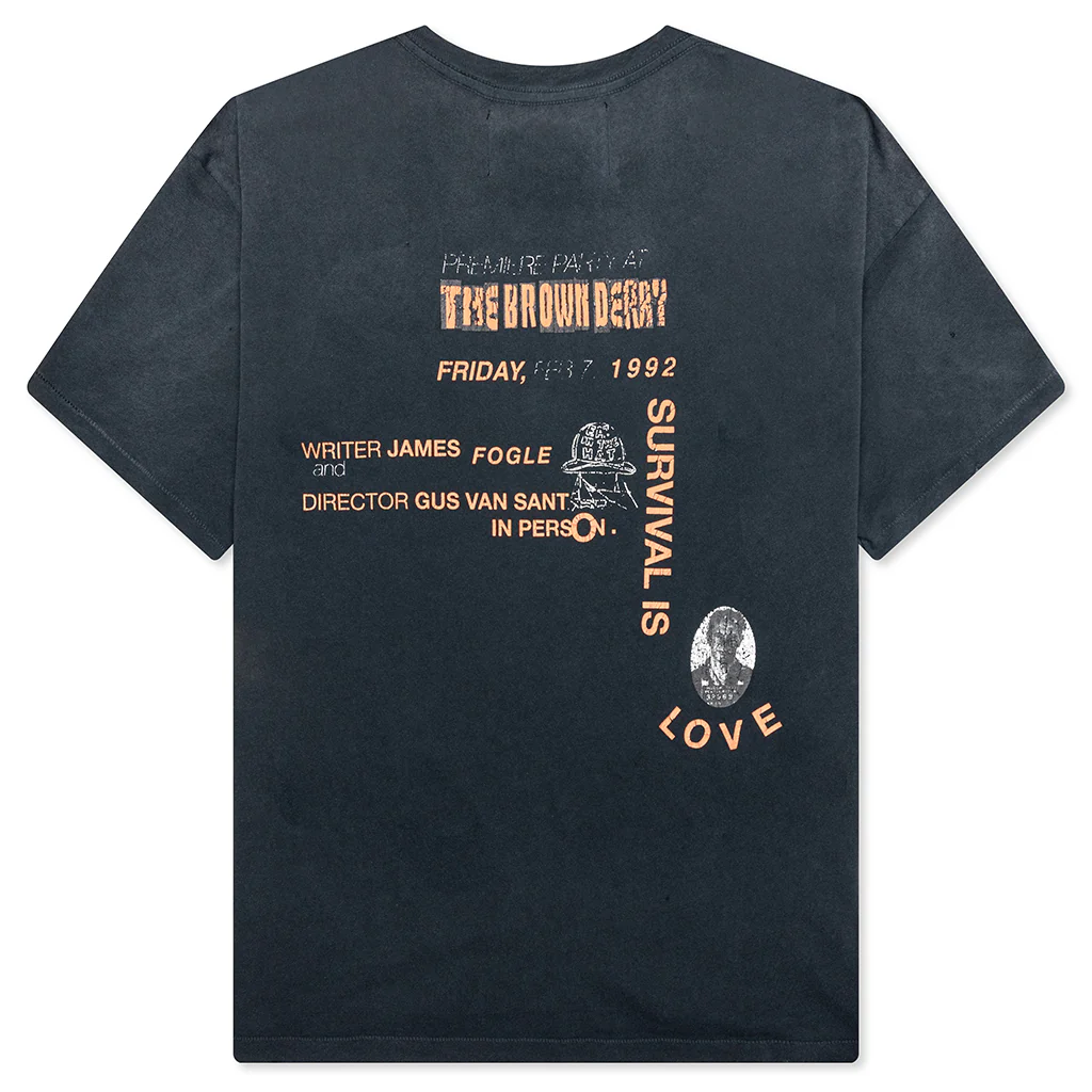Satan’s Sandbox Tee - Vintage Black - Image 2