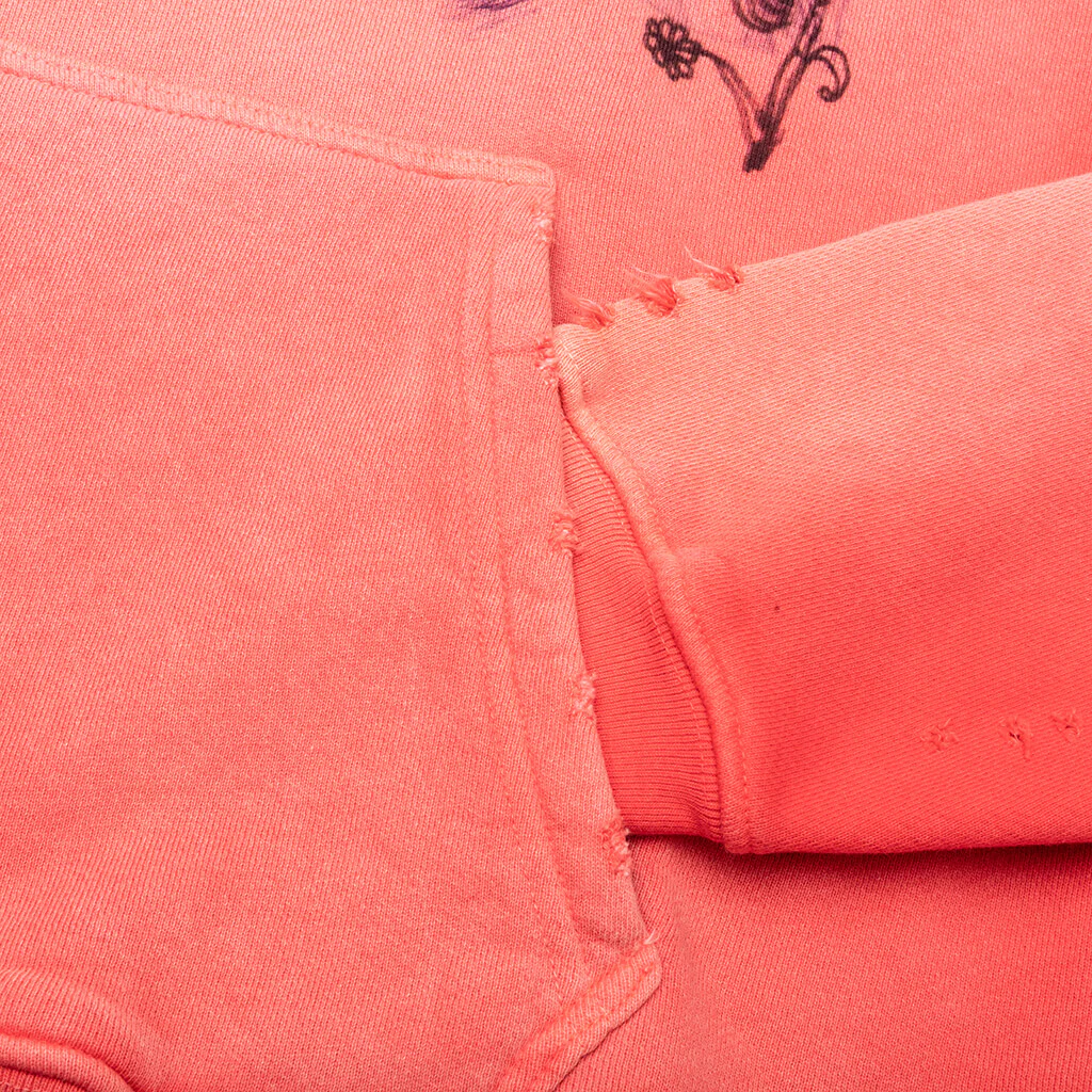 Source Family Hooded Sweatshirt - Red - Image 4
