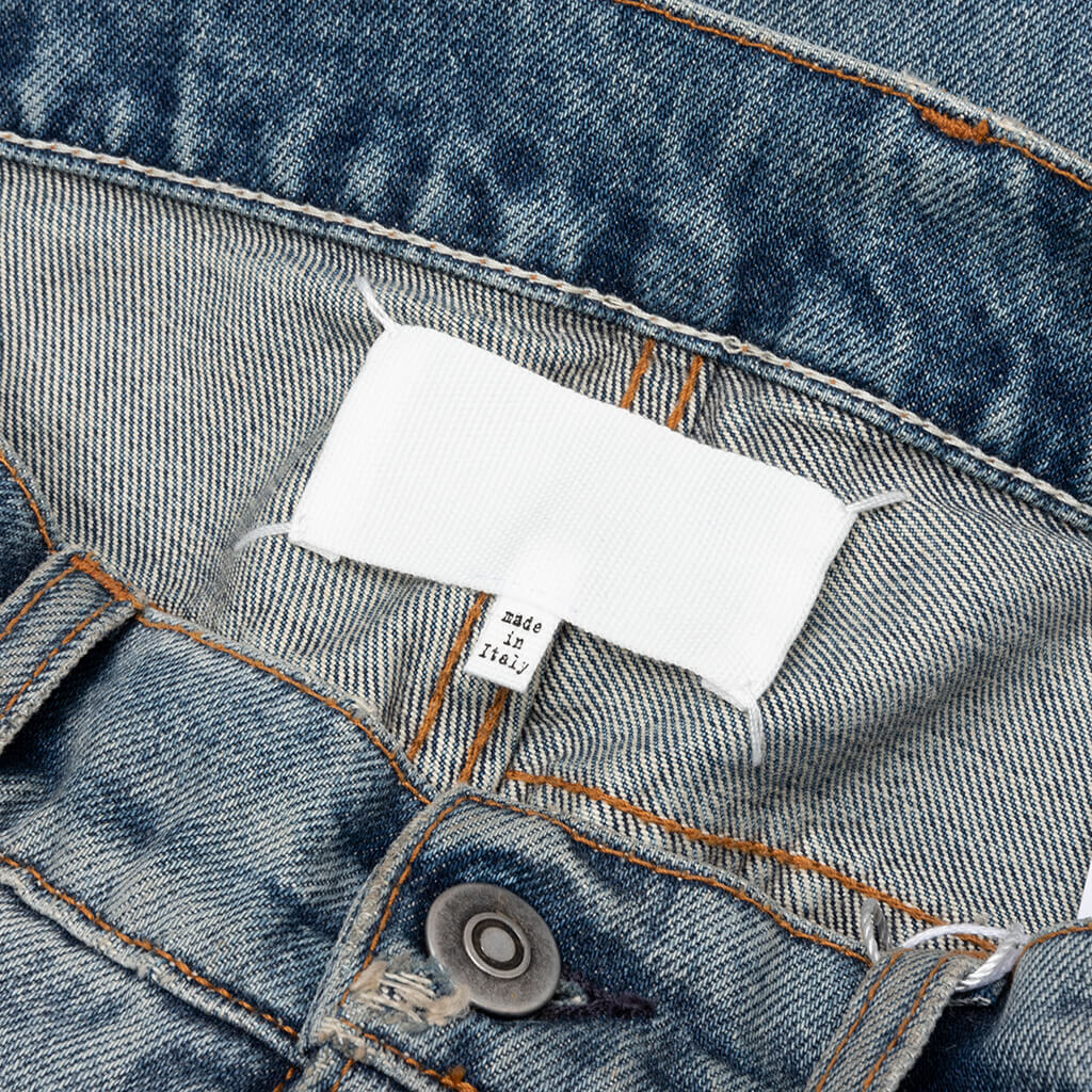 Pants 5 Pockets - Light Indigo - Image 3