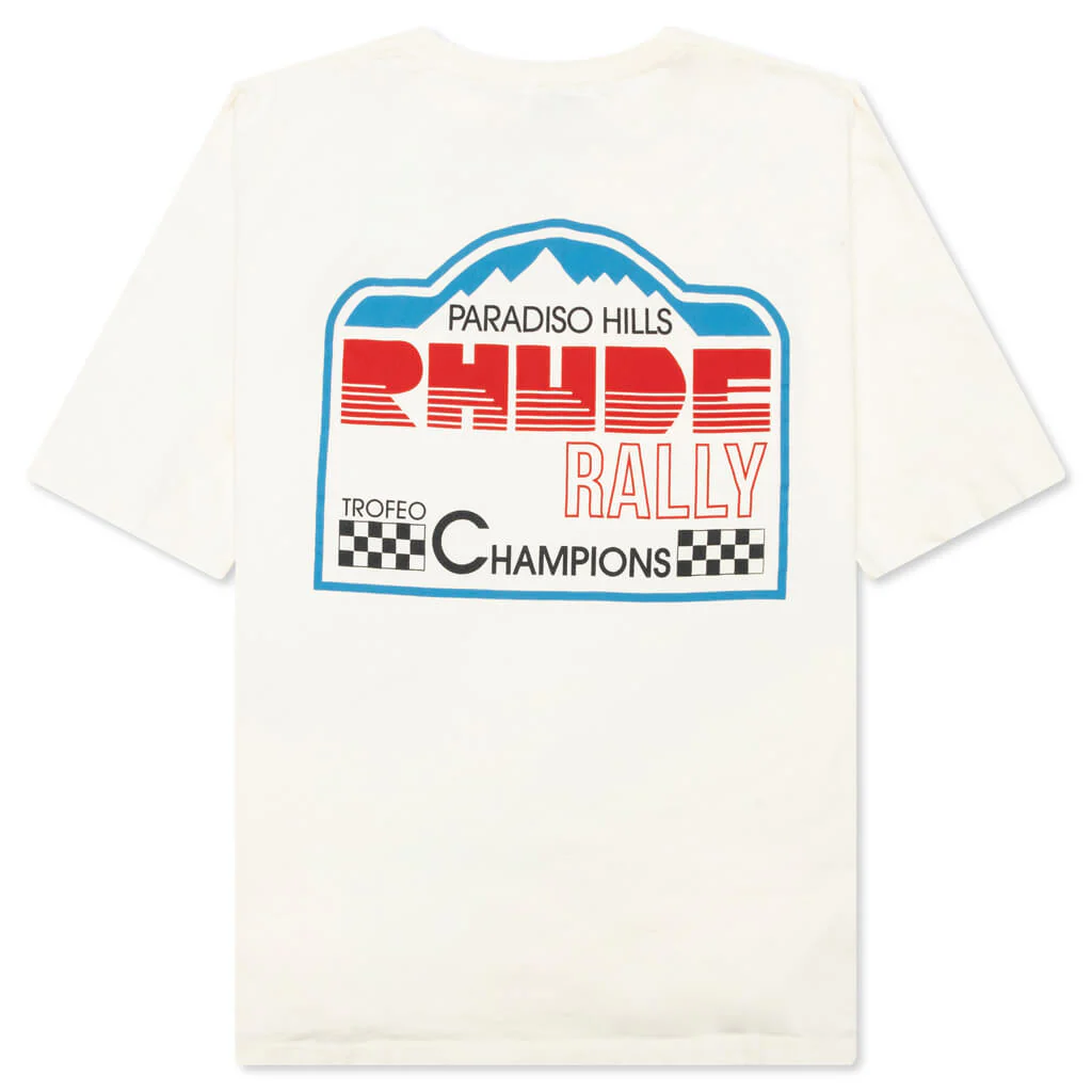 Paradiso Rally Tee - Vintage White - Image 2