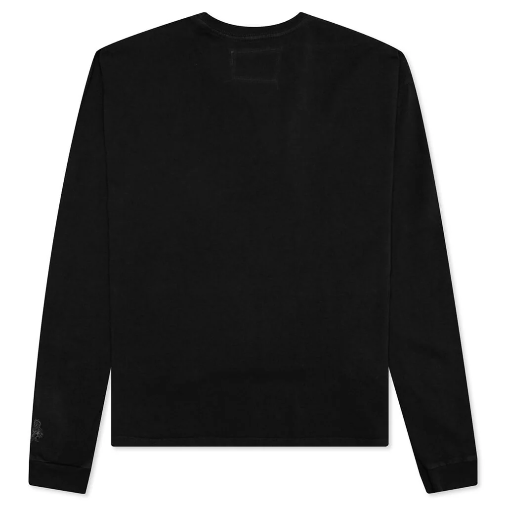 Passing In the Night L/S - Black - Image 2