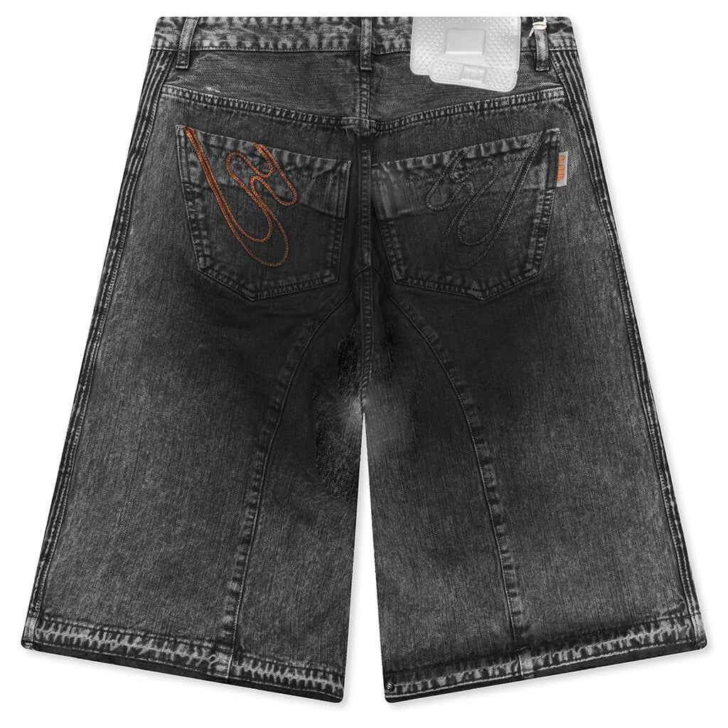 Low Ride Biker Shorts - Nero - Image 2
