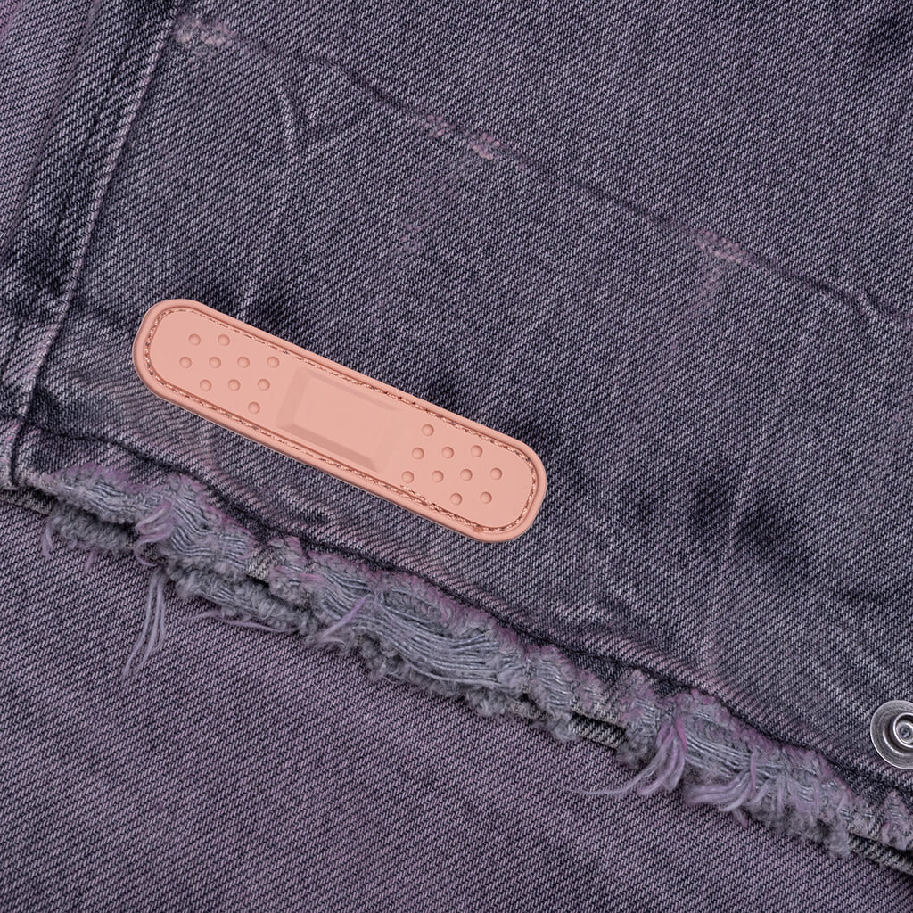 Rich Kid Jeans - Washed Black/Pink - Image 4