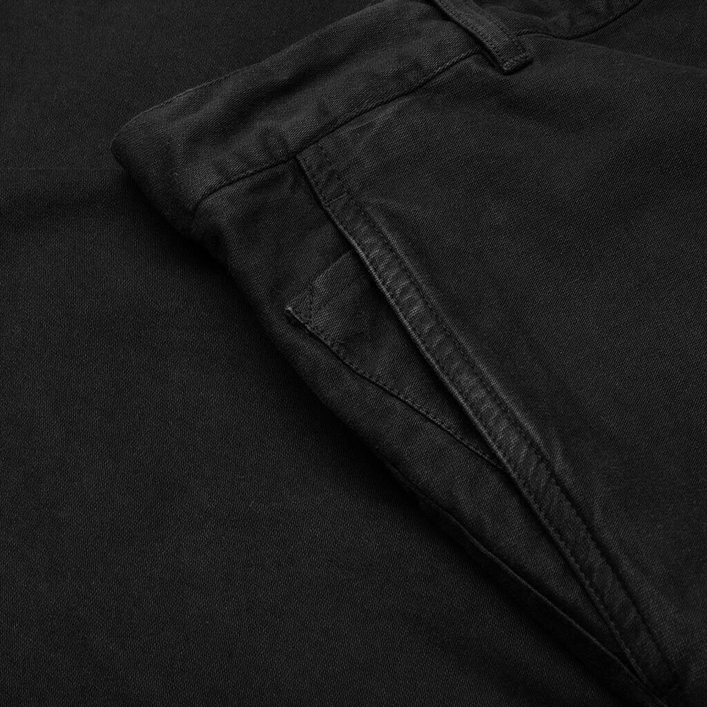 Relaxed Fitting Cotton Trousers GD 7333 M.W. - Black - Image 5