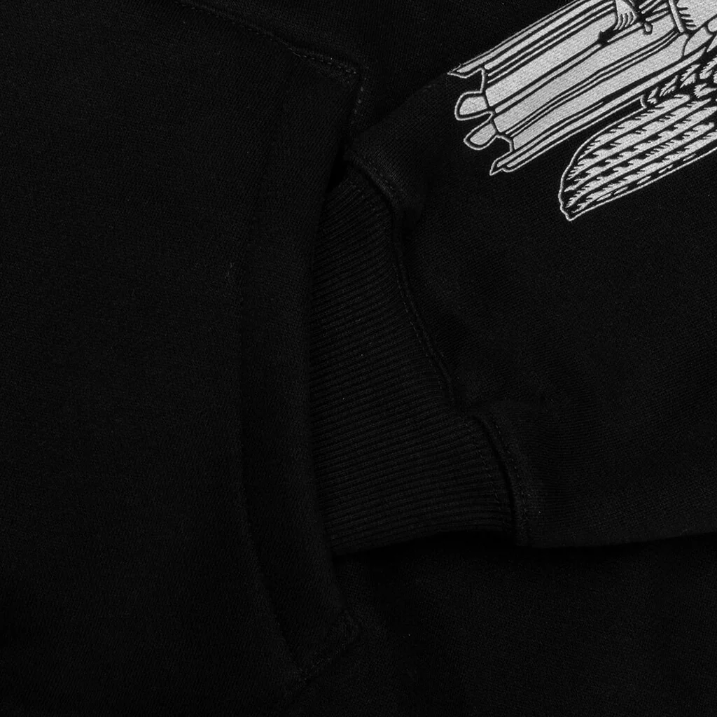 Angel Demon Hoodie - Black - Image 4