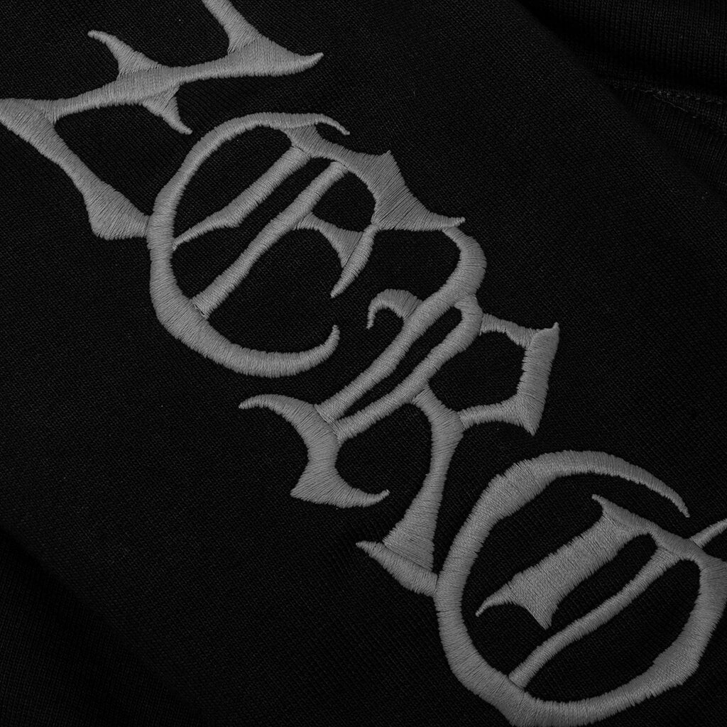 Pleasures x Zero Balaclava Zip Hoodie - Black - Image 4