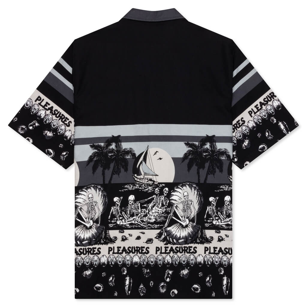 Beach Button Down - Black - Image 2