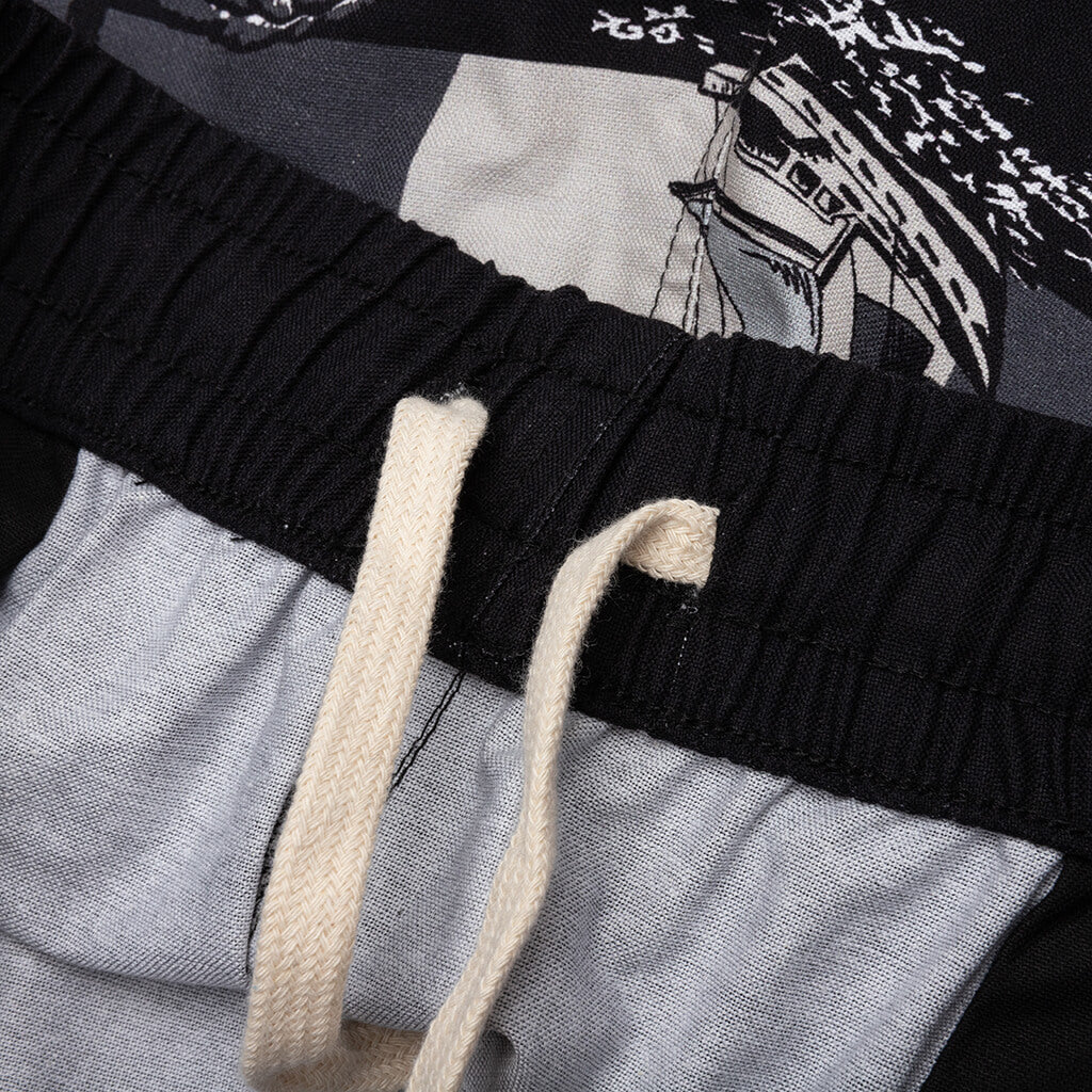 Beach Short - Black - Image 4