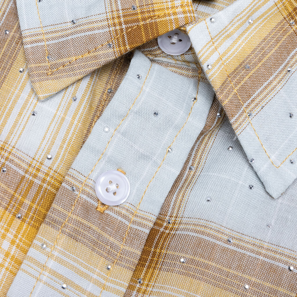 Dizzle Button Up - Dijon - Image 3