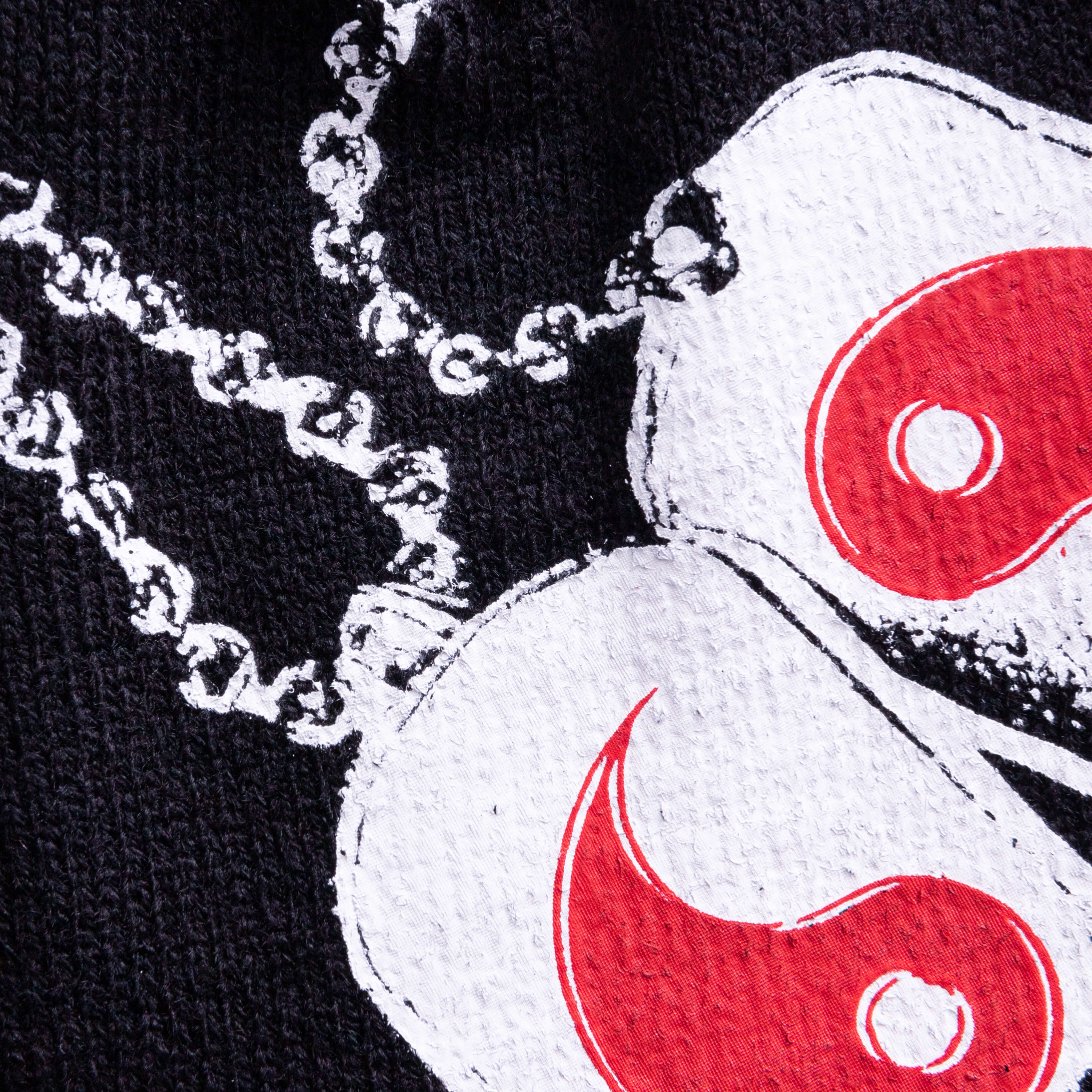 Dog Tags Skully - Black - Image 2