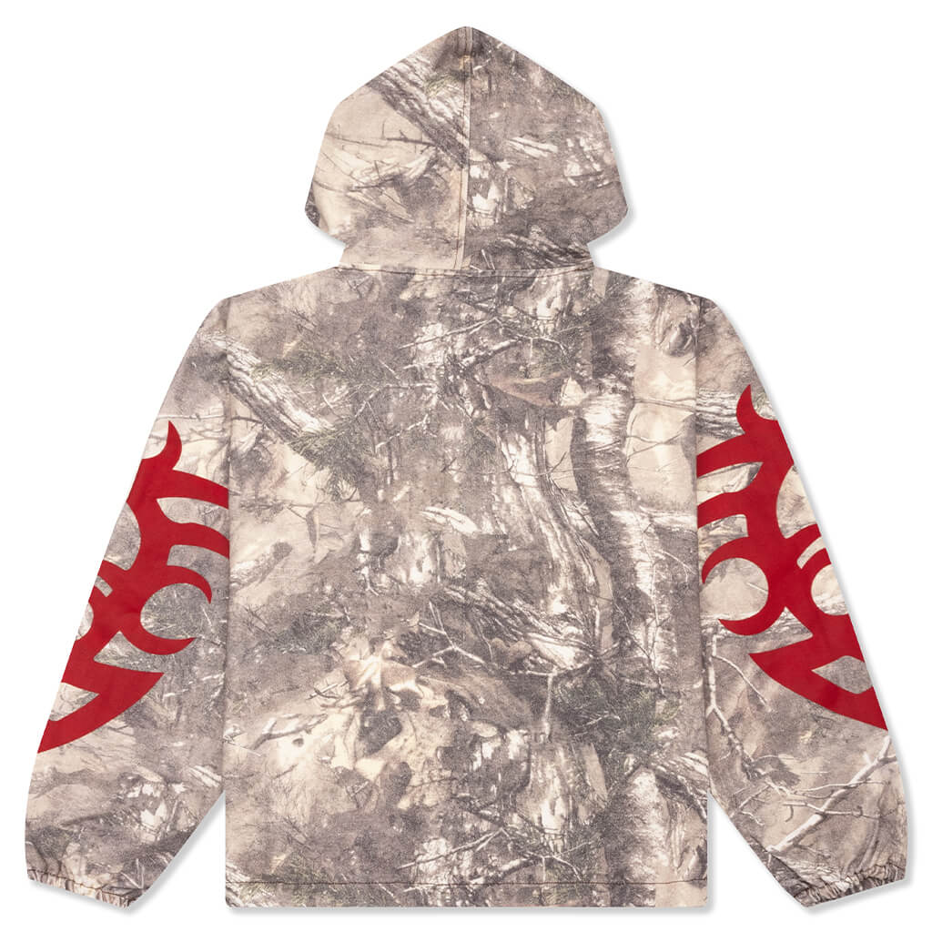 Hunt Canvas Poncho Hoodie - Camo - Image 2