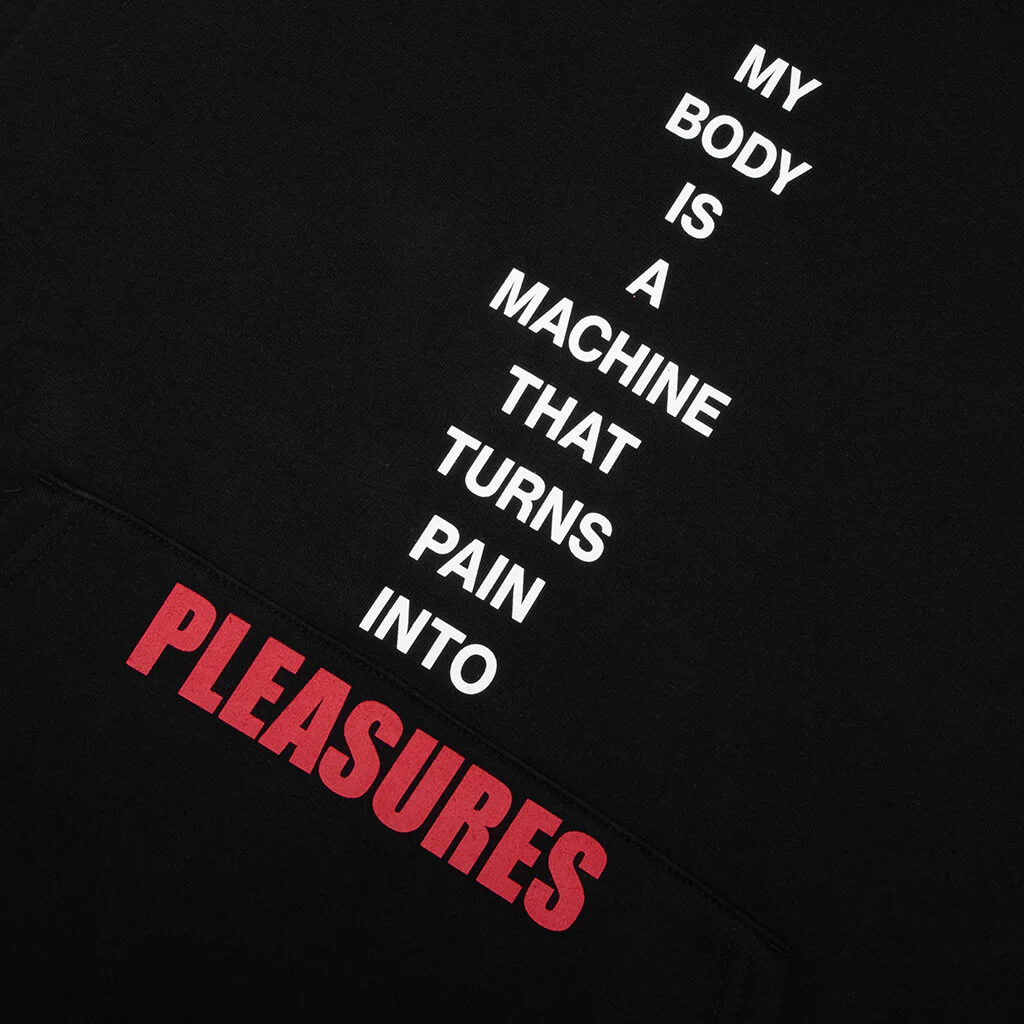 Machine Hoodie - Black - Image 3