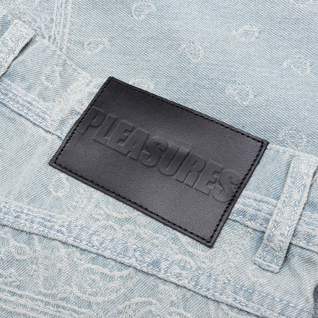 Merit Denim Work Pant - Light Blue - Image 4