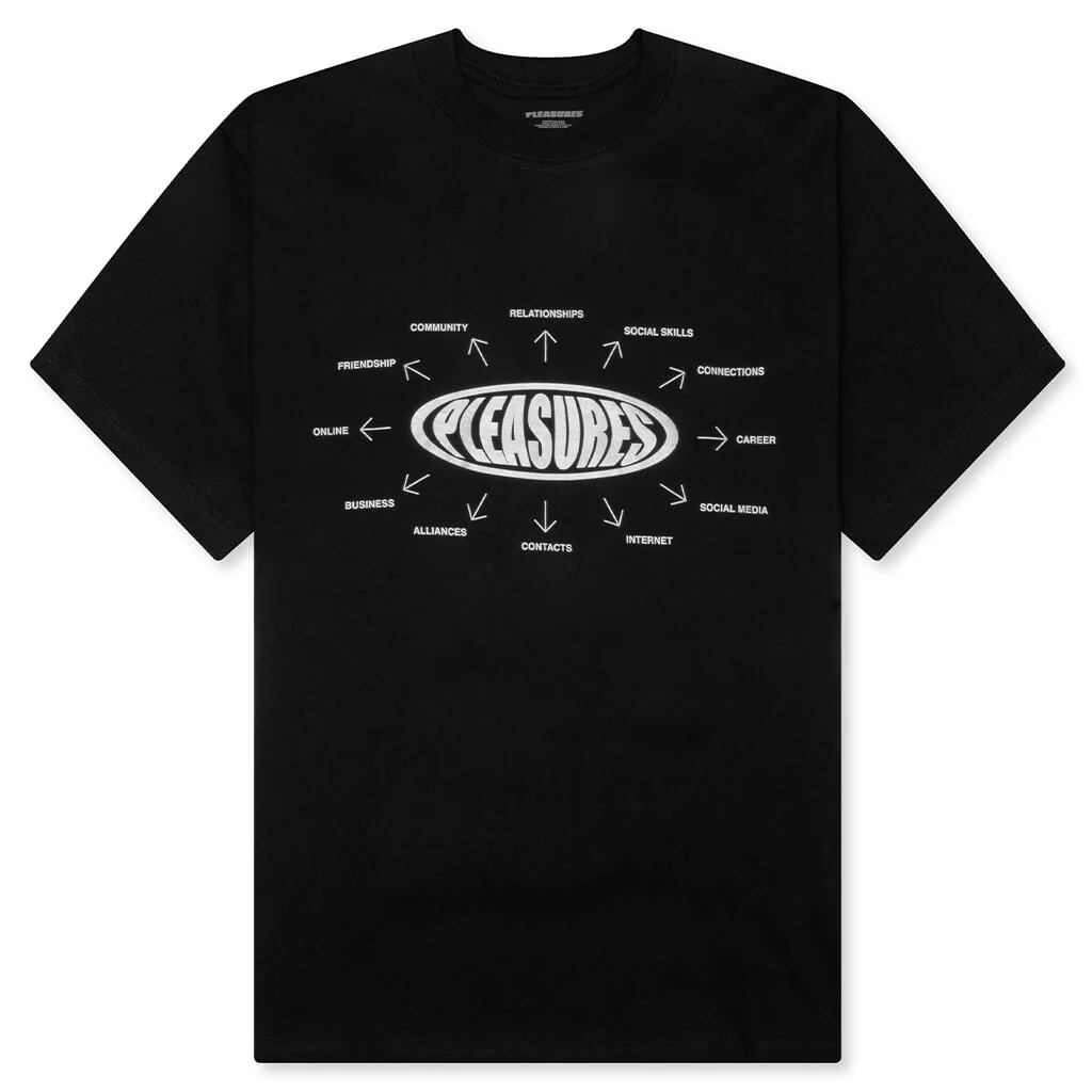 Overview Logo T-Shirt - Black
