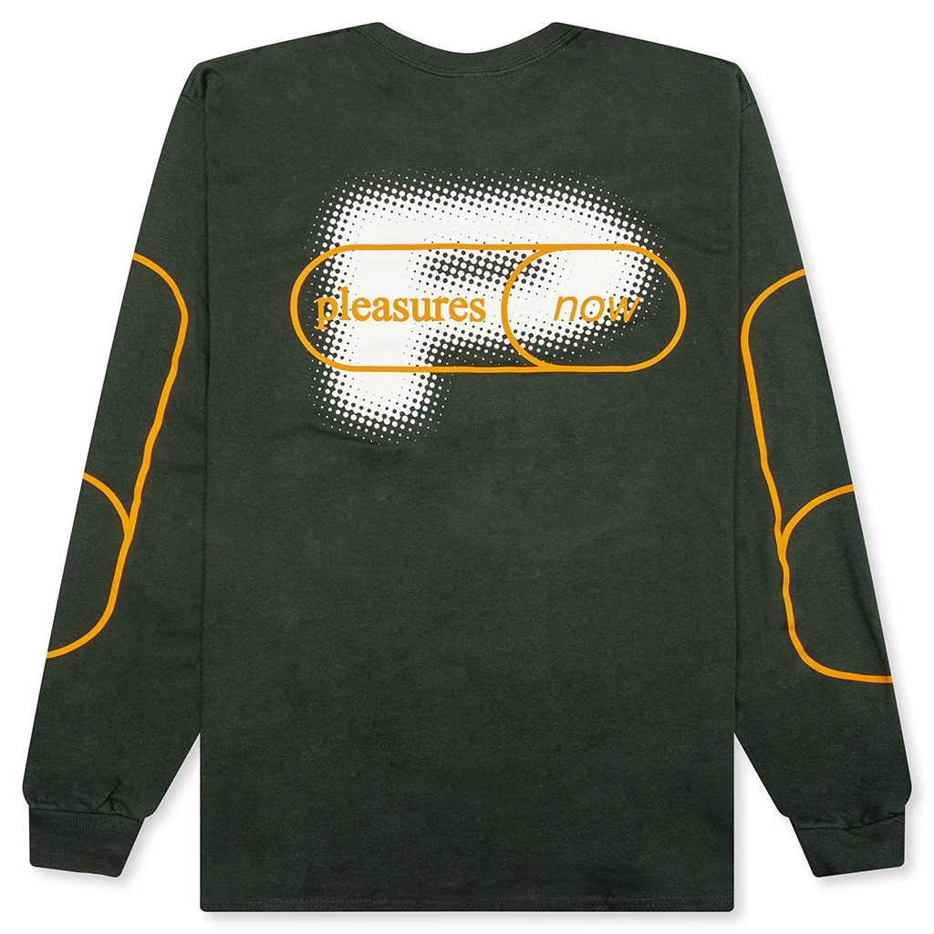 Pixel P Long Sleeve - Forest Green - Image 2