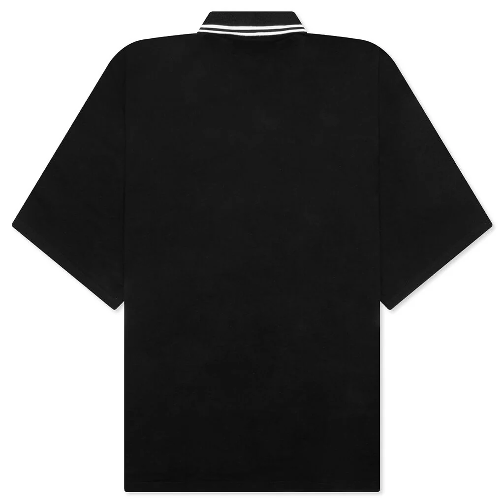 Pn Boxy Polo - Black - Image 2