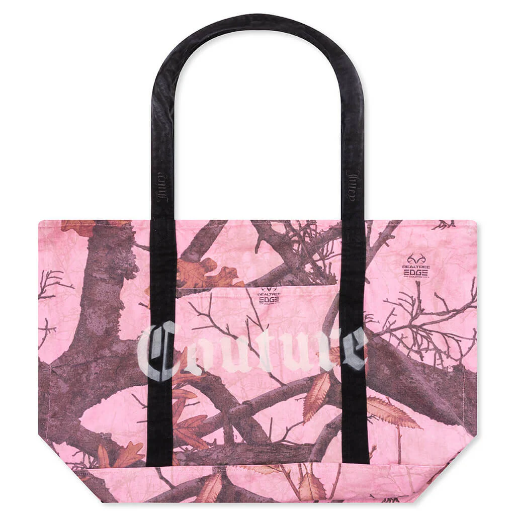 Pleasures x Juicy Couture Realtree Canvas Tote - Pink Edge - Image 2