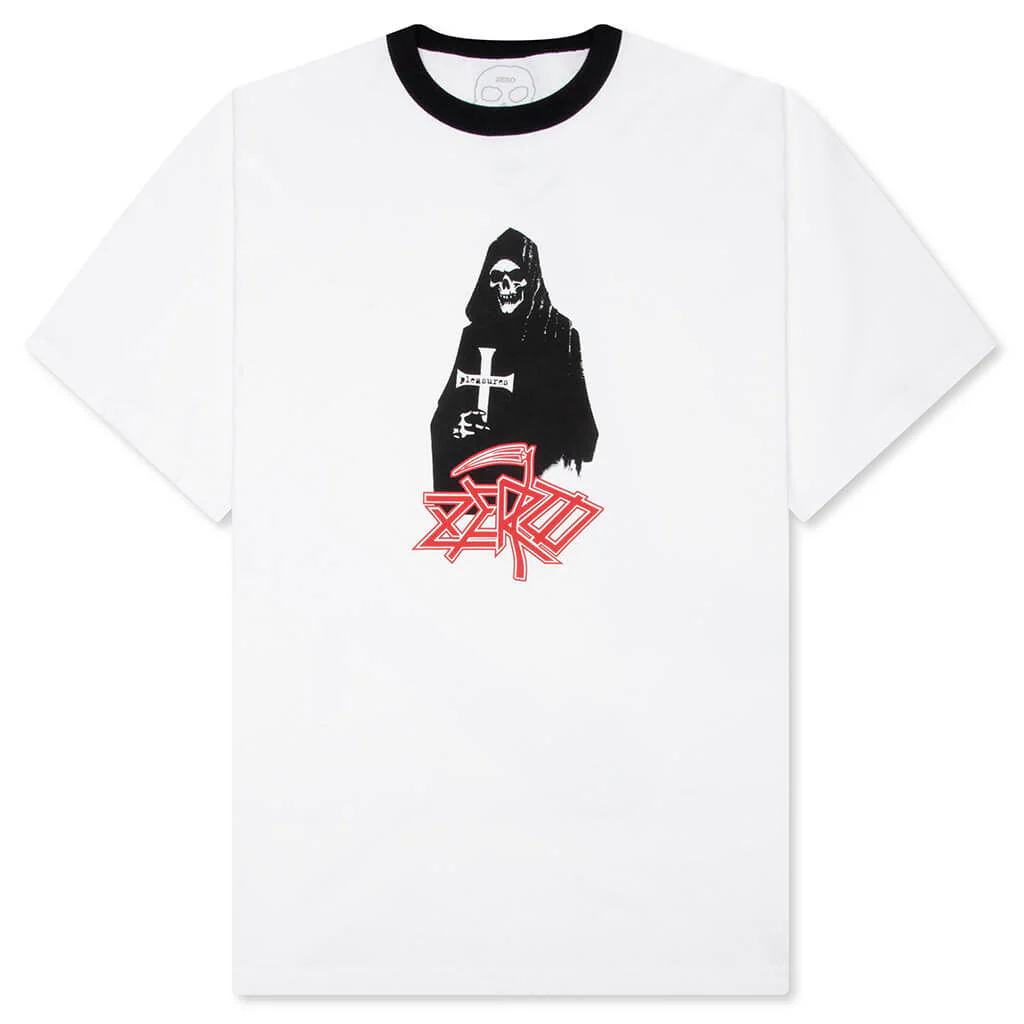Pleasures x Zero Reaper Ringer - White