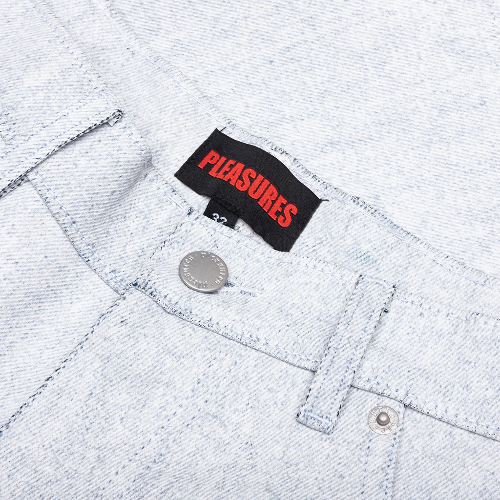 Whiteout Baggy Jorts - Off White - Image 3