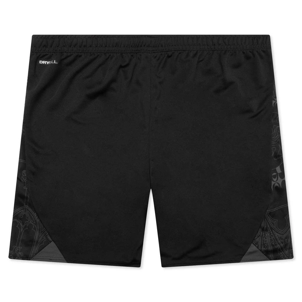 Puma AC Milan x Pleasures Shorts Replica - Black/Asphalt - Image 2