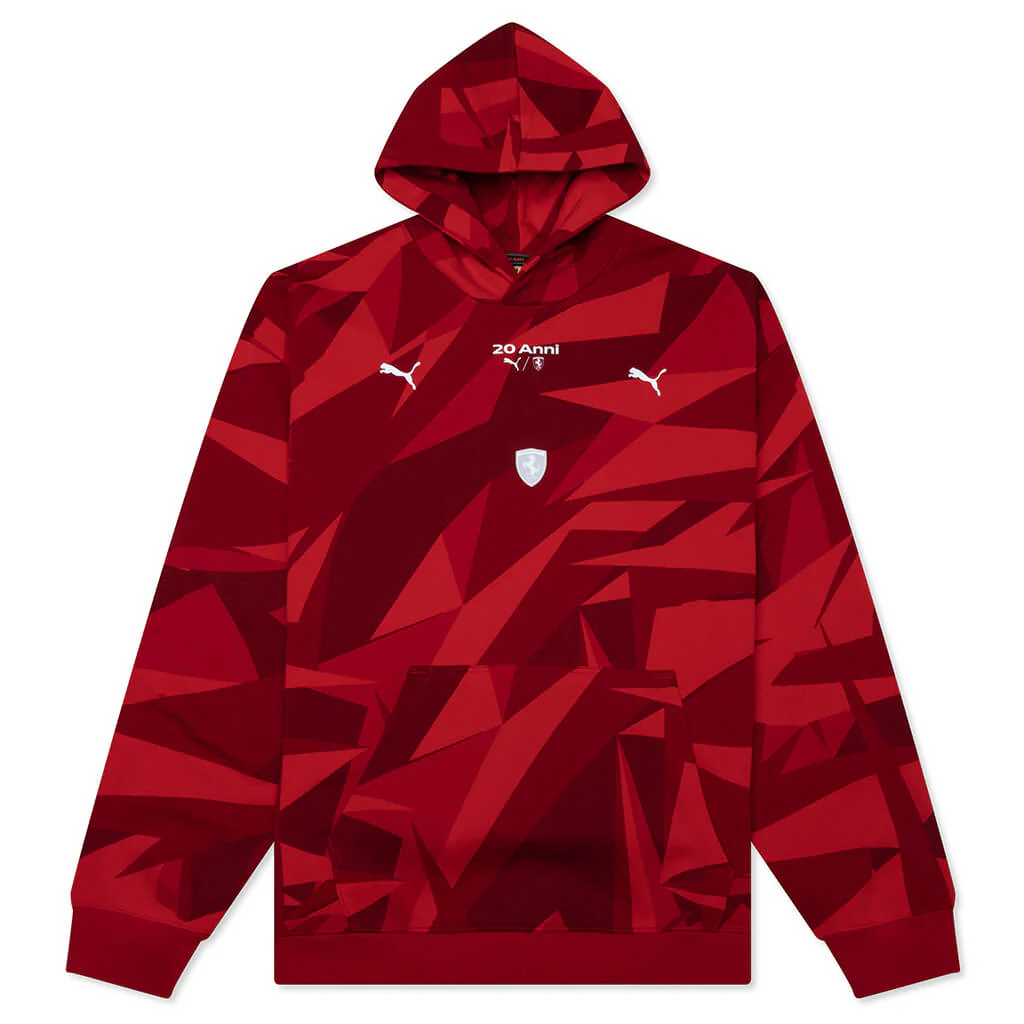 Scuderia Ferrari HP 20 Years of Red Hoodie - Rosso Corsa