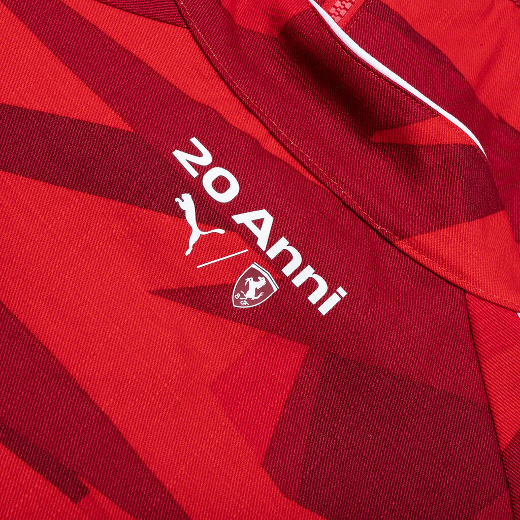 Scuderia Ferrari HP 20 Years of Red T7 Track Jacket - Rosso Corsa - Image 7