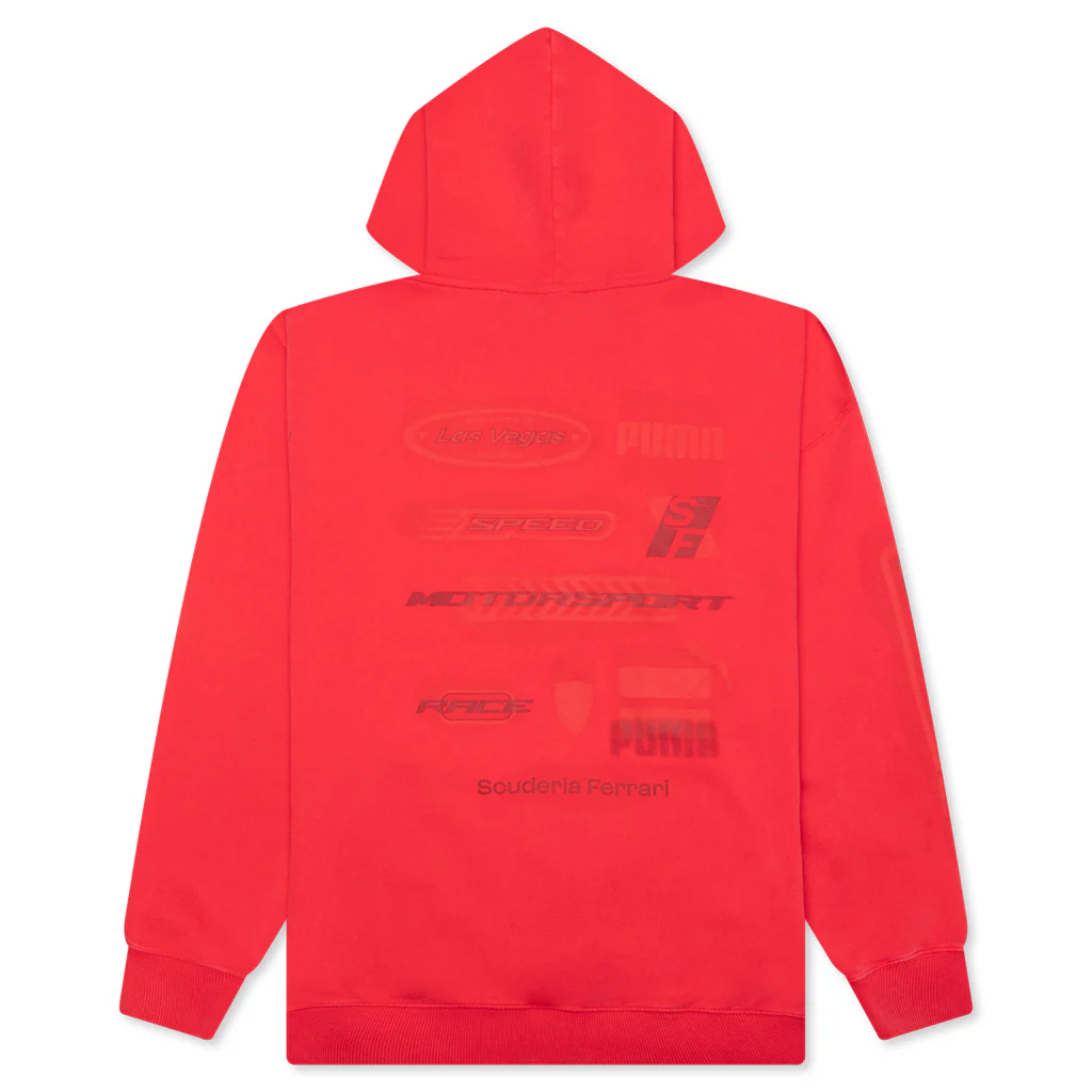 Ferrari Race Desert Sun Las Vegas Hoodie - Rosso Corsa - Image 2