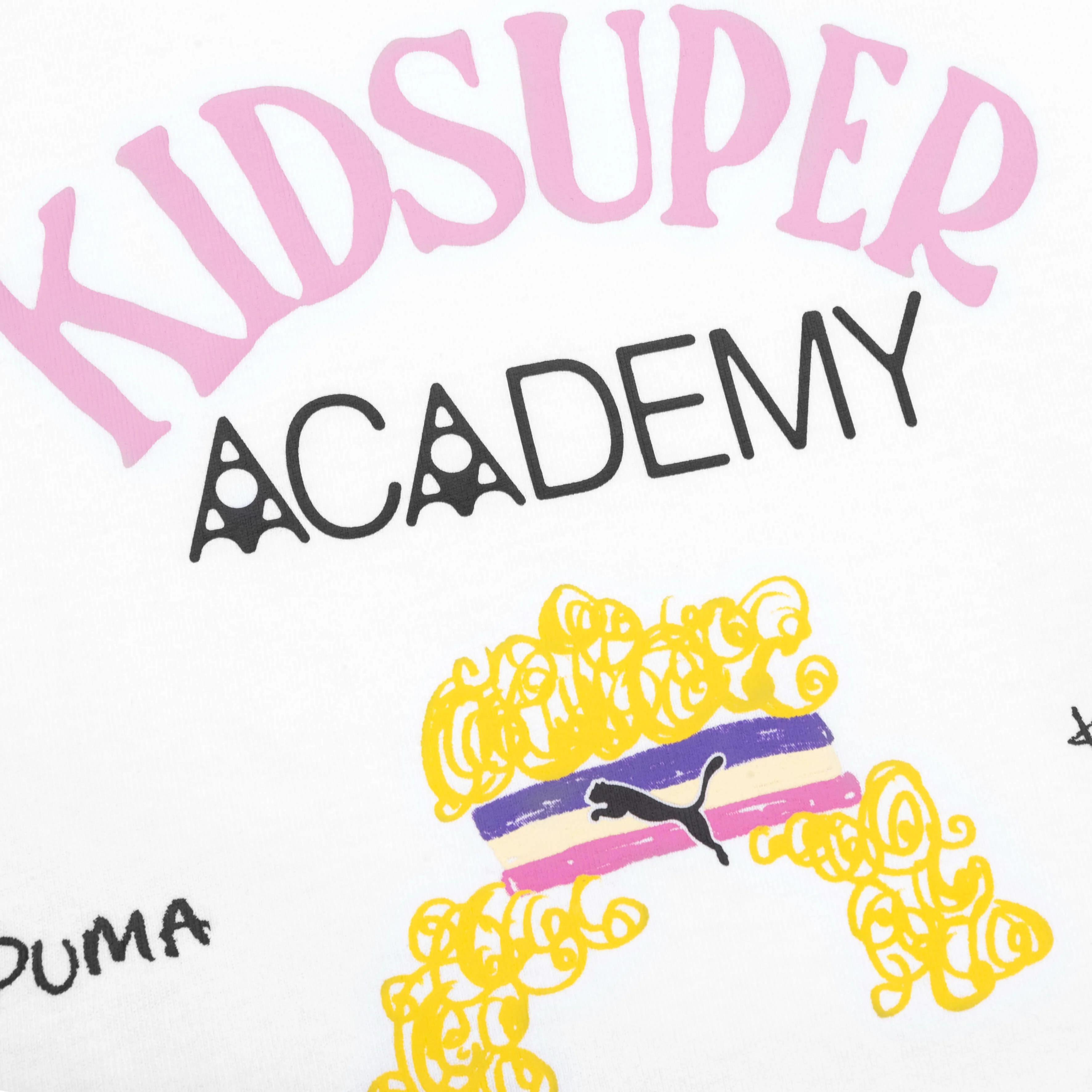 Puma x KidSuper Graphic Tee - White - Image 3