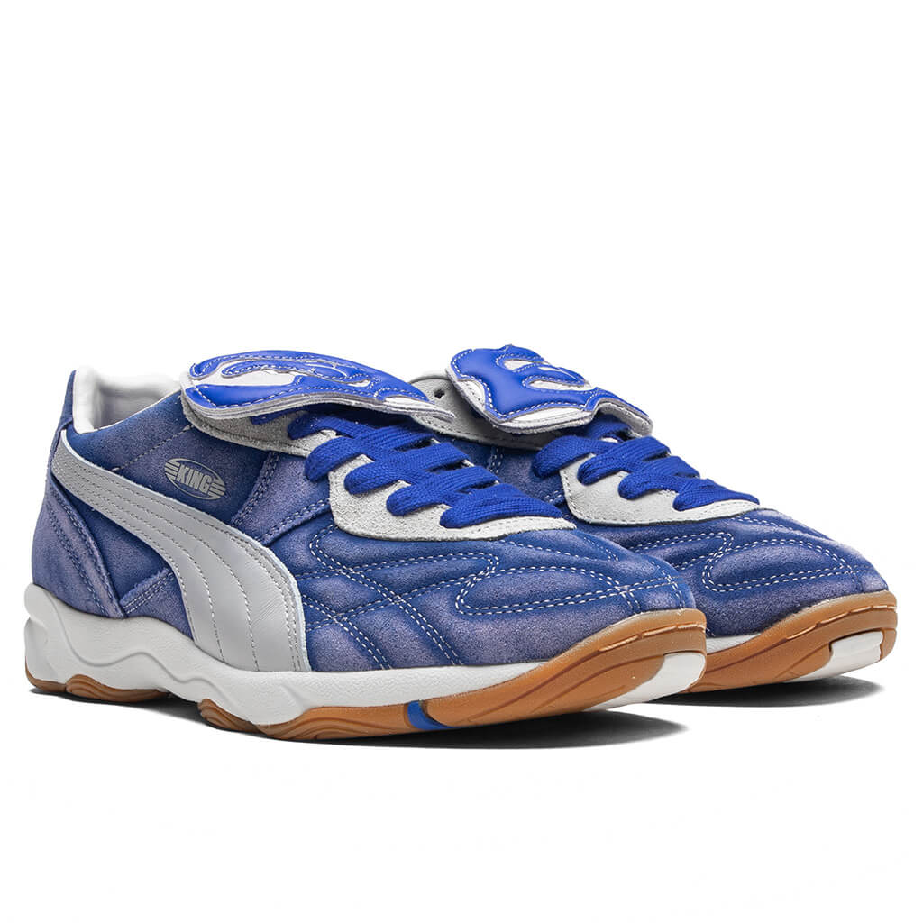 Puma x KidSuper King Indoor - Dart Blue/Grey Fog - Image 2