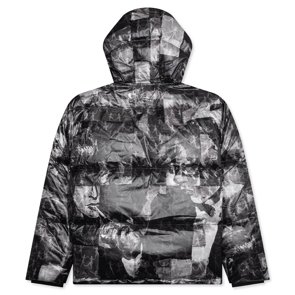 Puma x KidSuper MMQ AOP Puffer Jacket - Black - Image 2