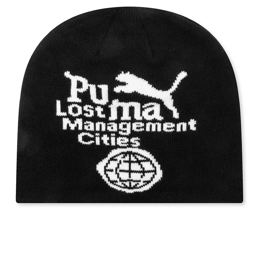 Puma x LMC Cuffless Beanie - Black