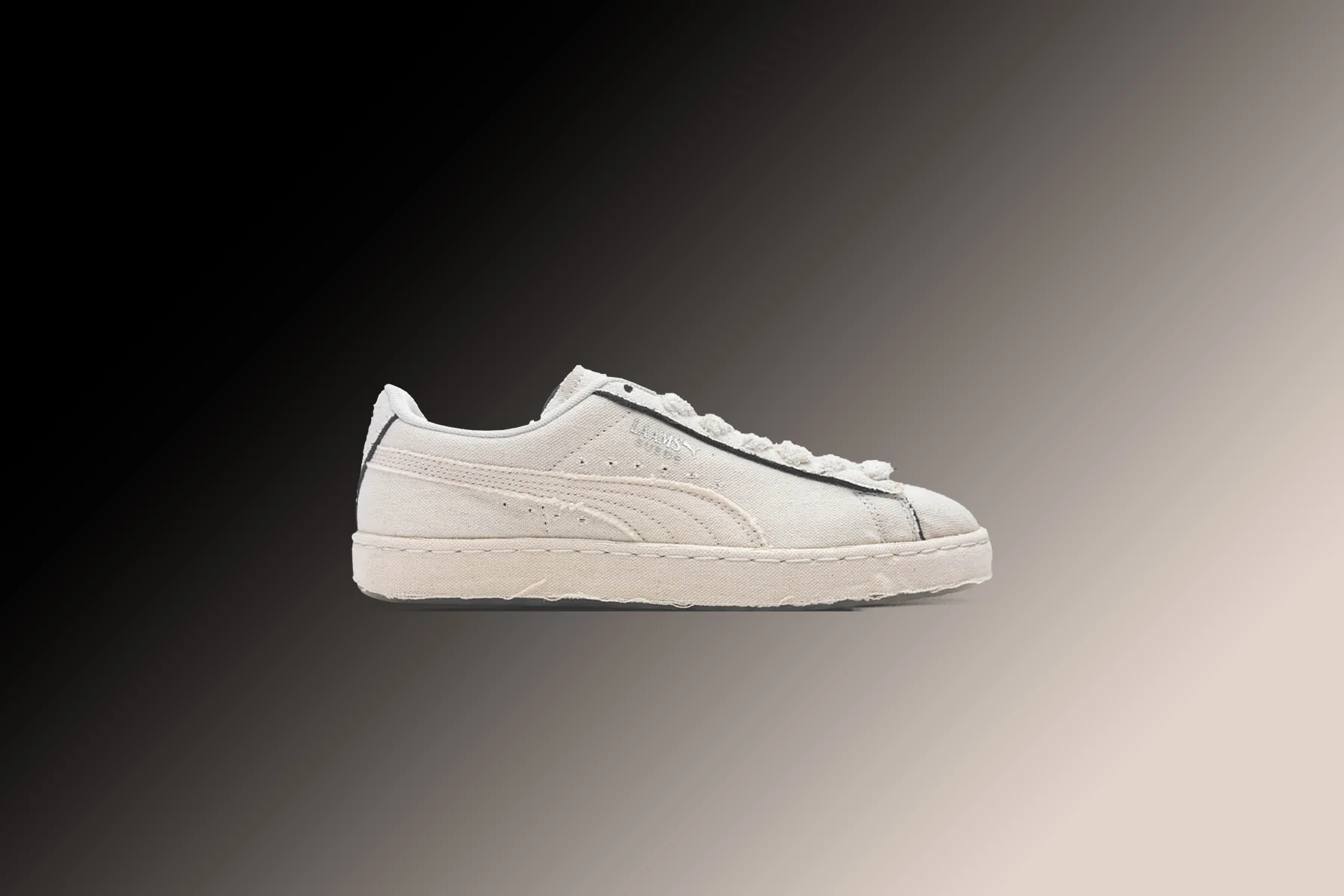 Puma x Laams Suede Blank Canvas - White - Image 5