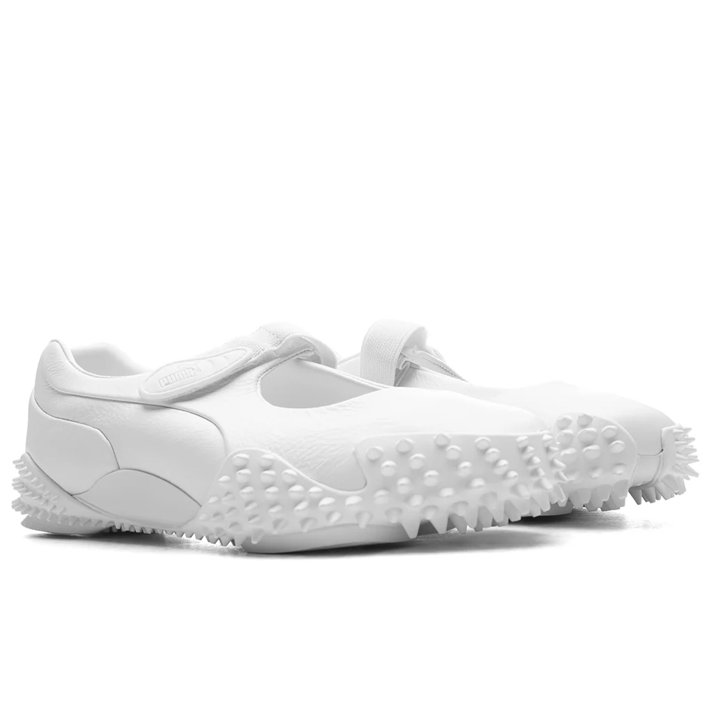 Women's Mostro Fey Leather - White - Image 2