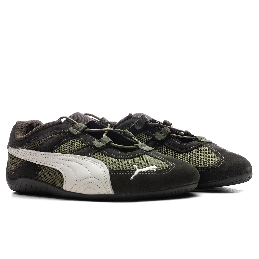 Women's Speedcat Go - Dark Olive/Warm White - Image 2