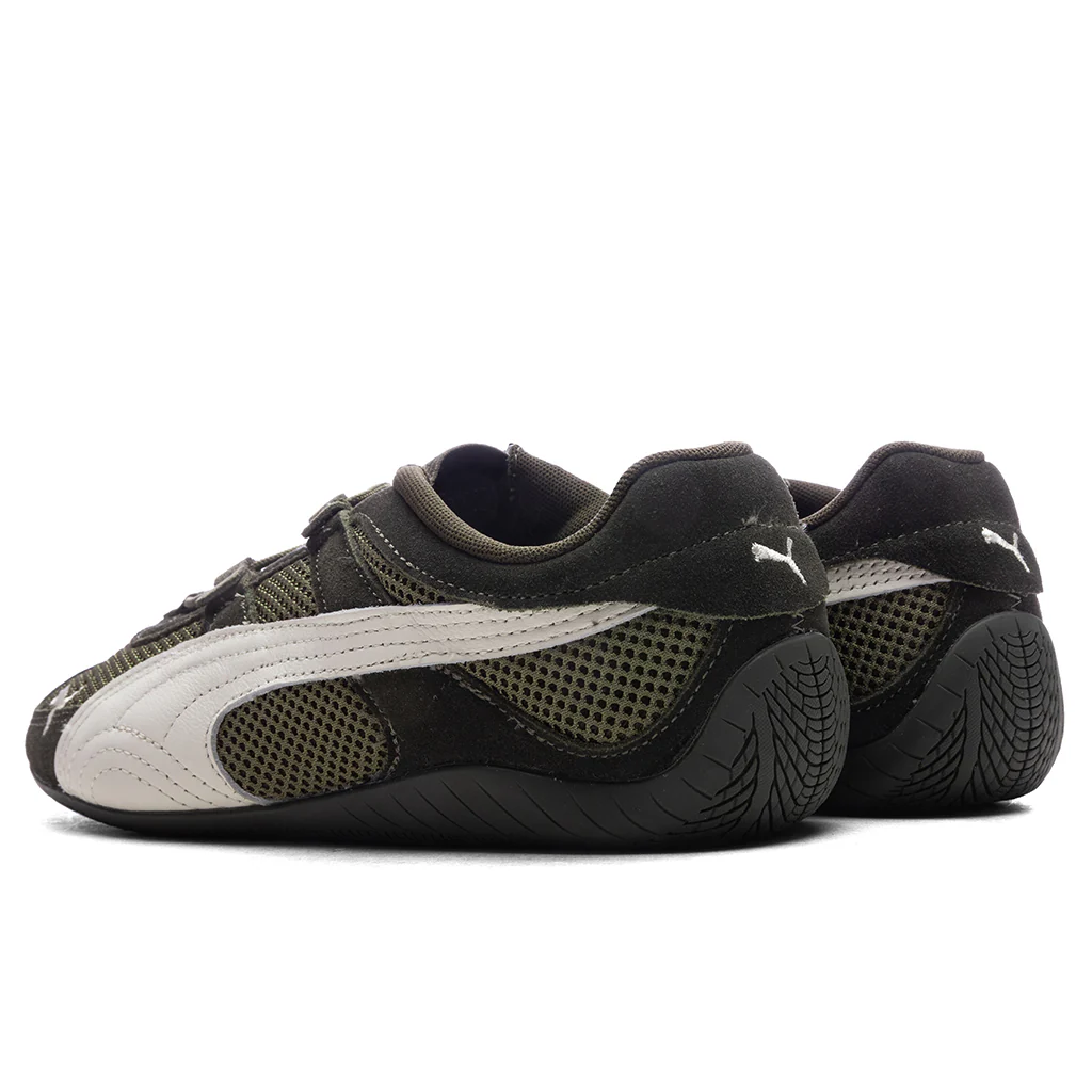 Women's Speedcat Go - Dark Olive/Warm White - Image 3