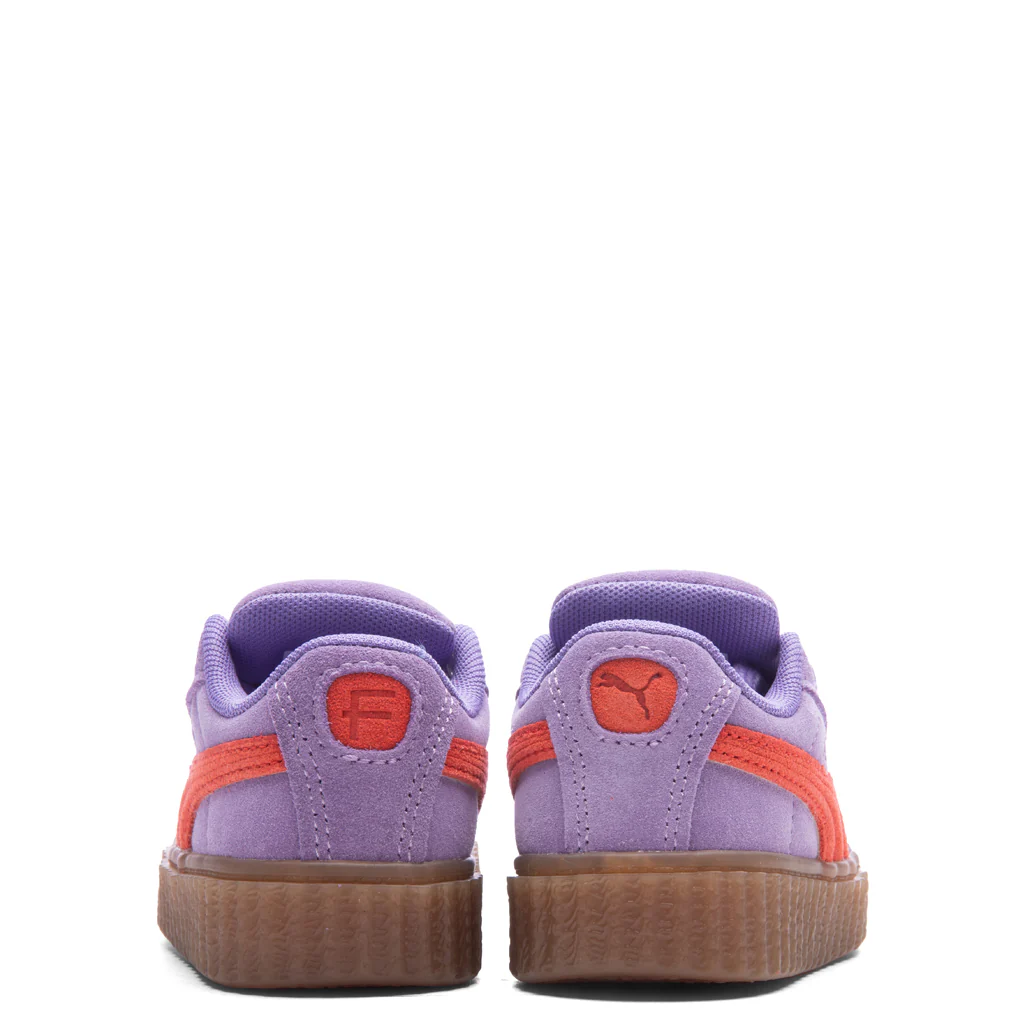 Puma x Fenty Creeper Phatty Toddlers' - Lavender Alert/Burnt Red/Gum - Image 4